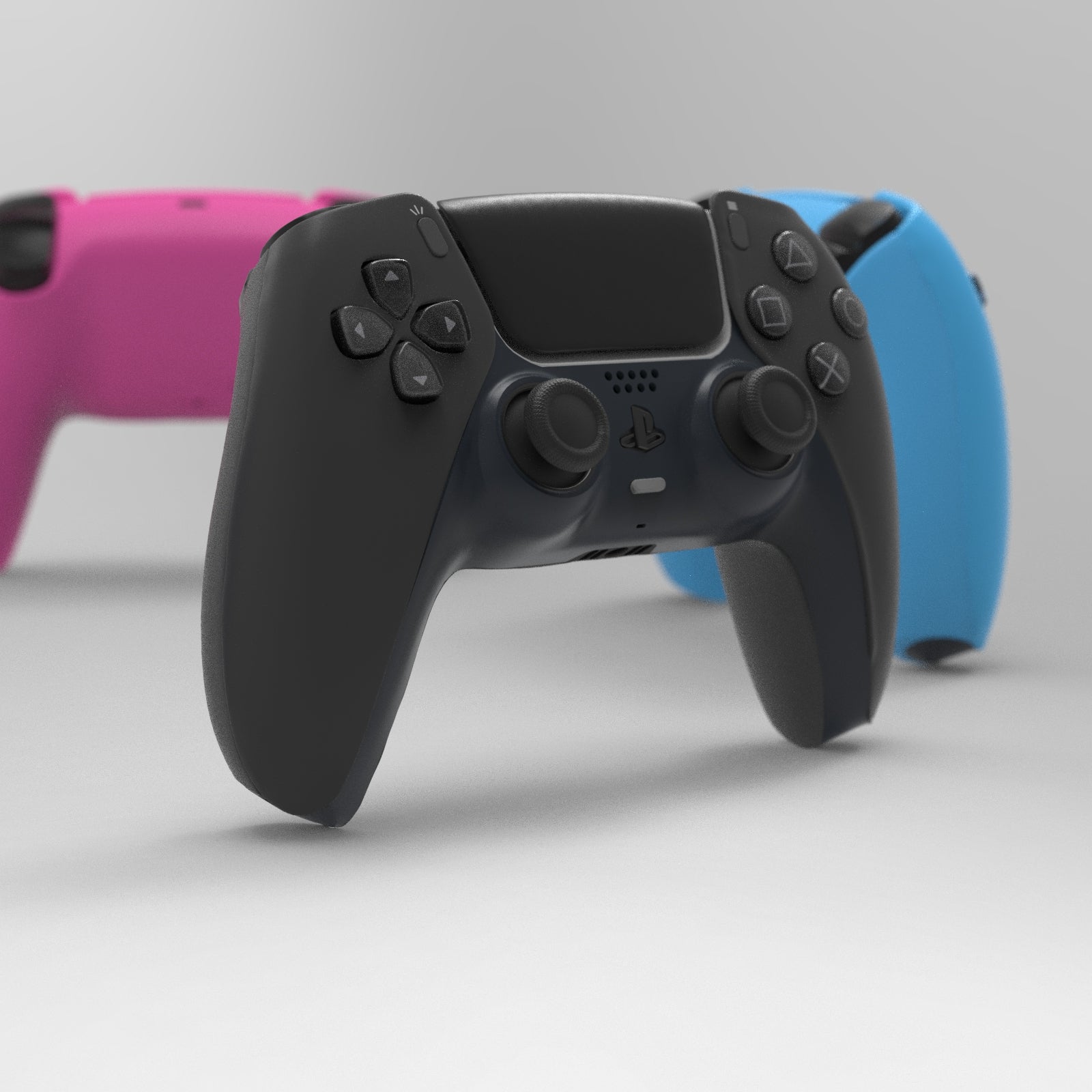 DualSense Controller Custom Pre-Designed Base - Perfect for PS5 Gaming, DIY Modding & Competitive Play