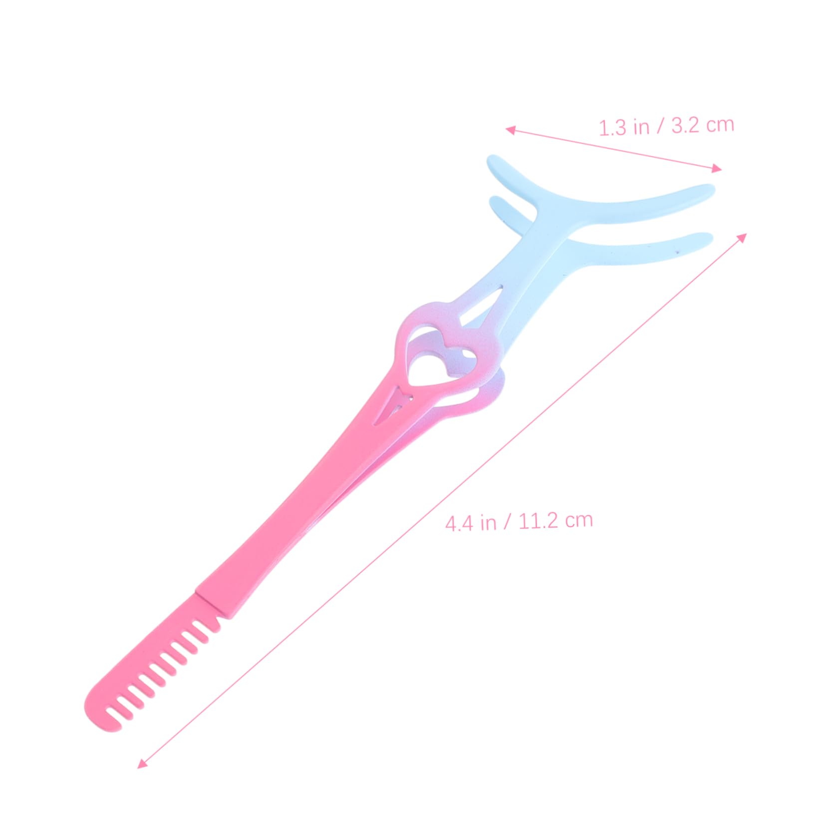 Professional Stainless Steel Eyebrow & Eyelash Tweezers - Slanted Tip Lash Holder for Precise Grooming - Perfect for Salon, Home Use & Makeup Kits