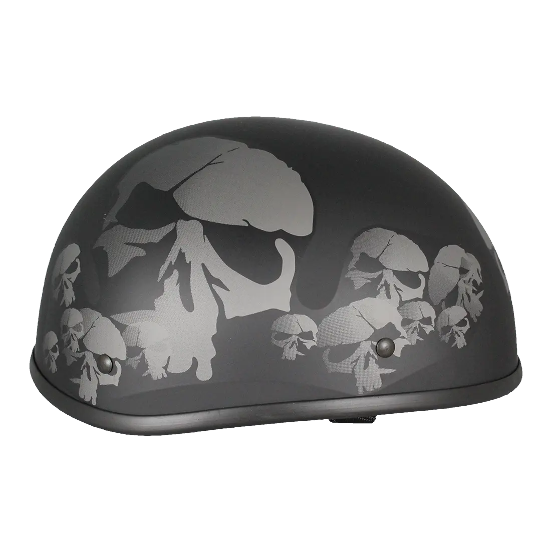 West Coast Leather Beanie Skull Motorcycle Half Helmet - Stylish & Lightweight Biker Gear for Men & Women - Perfect for Cruising, Riding, and Outdoor Adventures