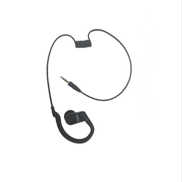 Hytera EHS20 C-Style Earloop Earpiece with 3.5mm Jack - Secure & Comfortable Headset for Two-Way Radios, Call Centers, Security, and Business Communications