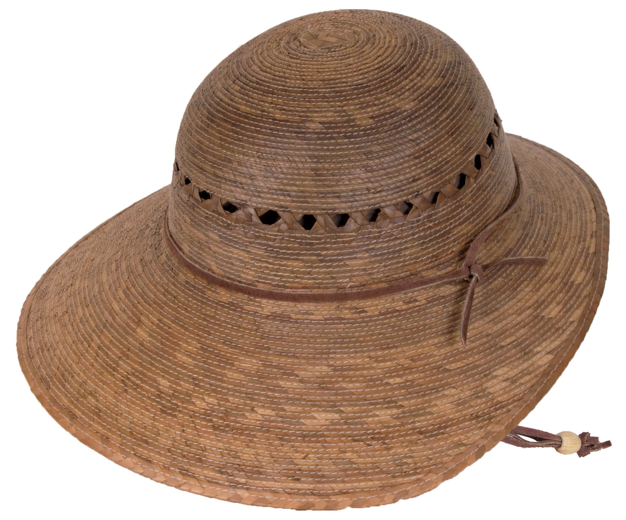 Tula Women's Laurel Lattice Sun Hat - UPF 50+ Wide Brim Summer Beach Hat for Women, Fashionable Sun Protection for Outdoor, Travel, Gardening & Vacations