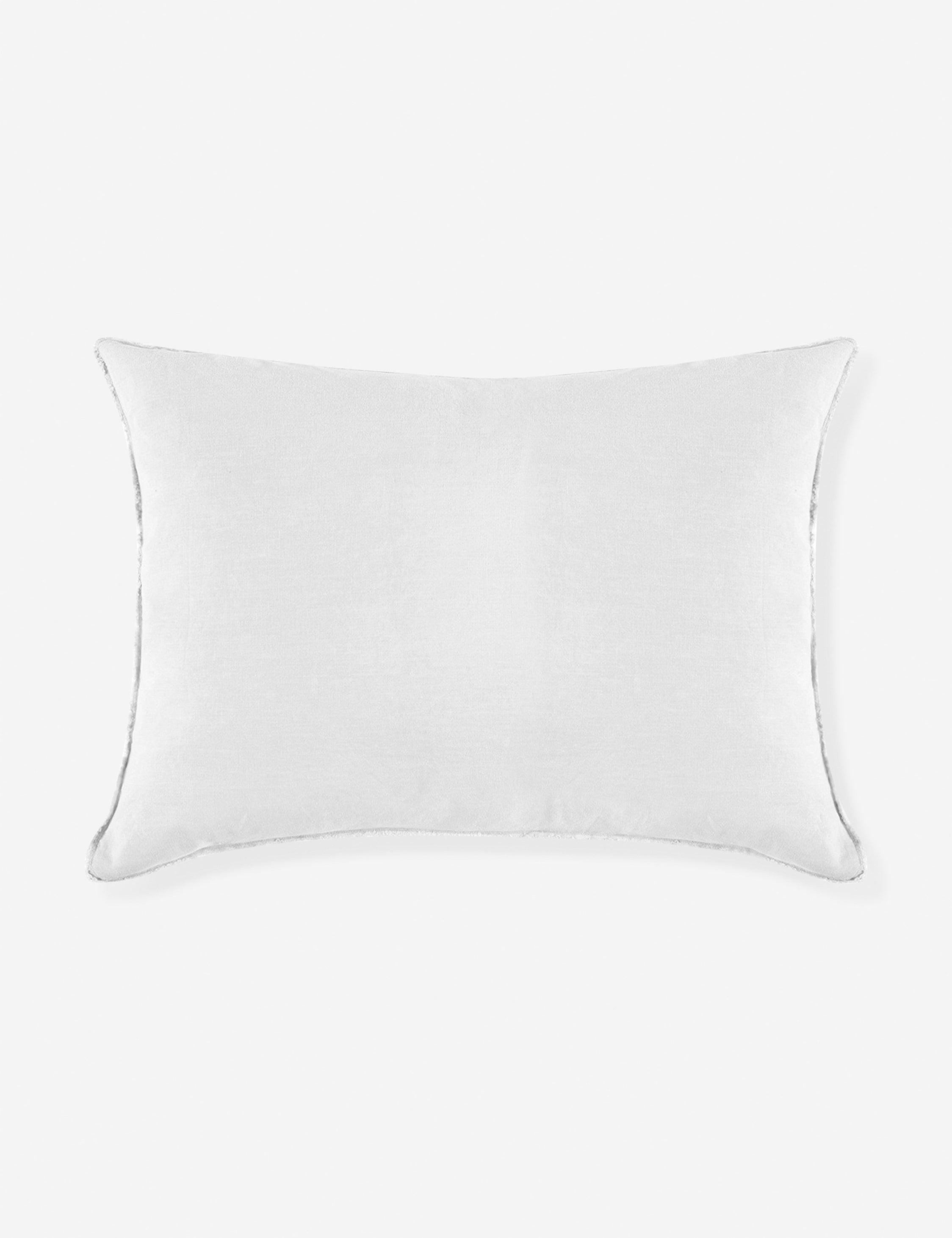 Pom Pom at Home Blair Stonewashed Linen Sham - Soft & Breathable Pillow Cover for Bedroom Decor | Perfect for Coastal, Farmhouse & Boho Style Homes