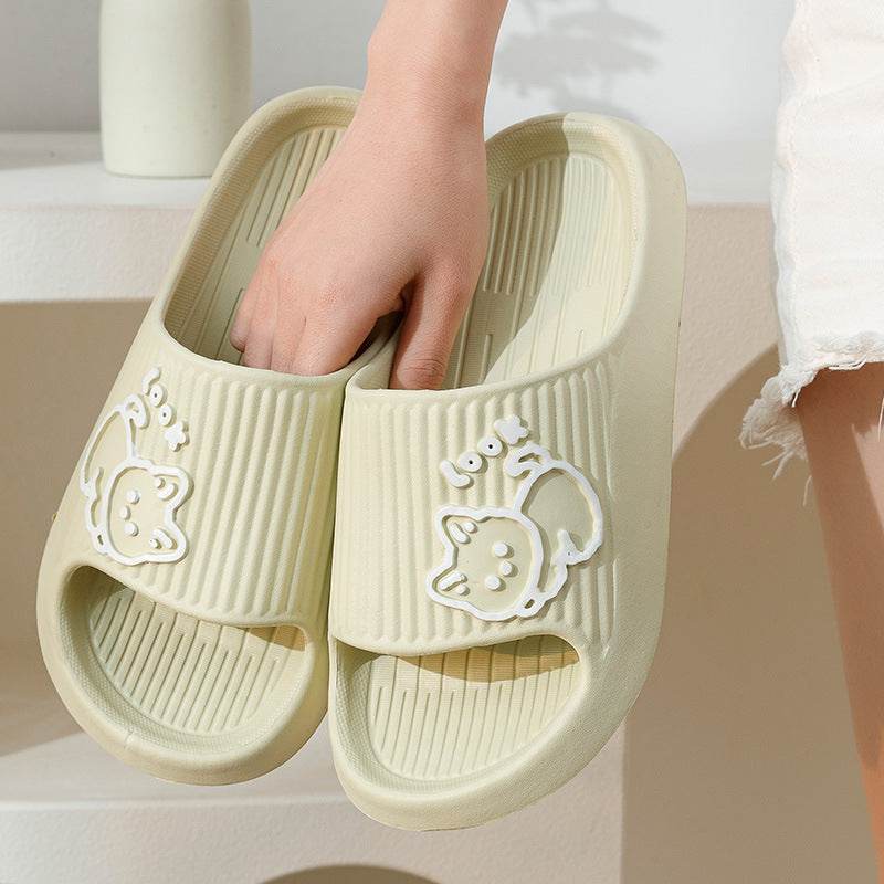 Cute Cat Slippers for Women - Soft Plush Fuzzy House Shoes with Non-Slip Sole - Perfect for Home, Lounge, and Indoor Comfort