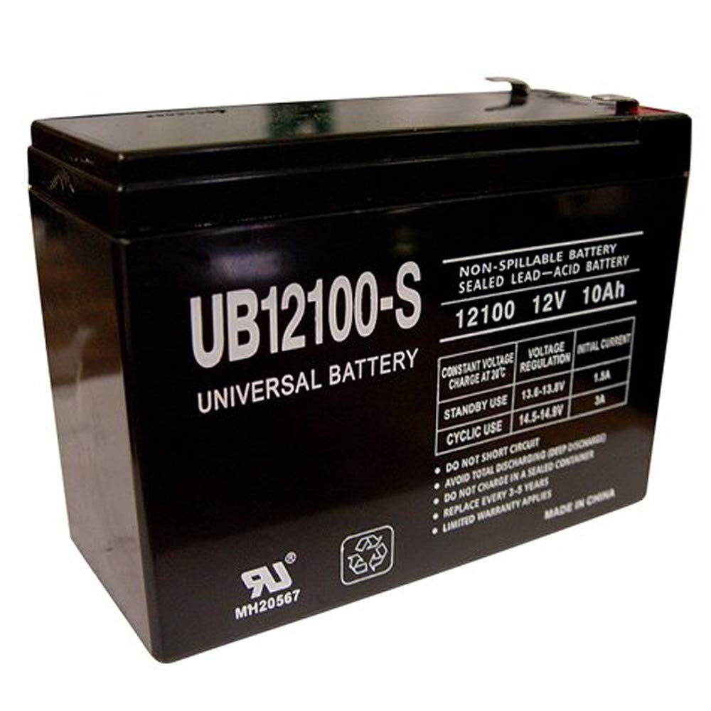 Universal Power Group 12V 10AH Sealed Lead Acid (SLA) Replacement Battery for Kaylee Bigfoot Monster Jeep - Perfect for Off-Road Vehicles, Power Wheels, and Kids Ride-On Toys