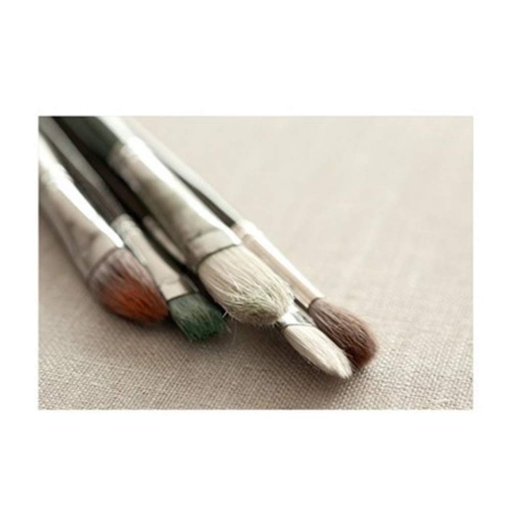 Professional Artist Oil & Acrylic Paint Flat Brush Set - 7 Piece (Size 827) for Canvas Painting, Portrait Art & DIY Crafts