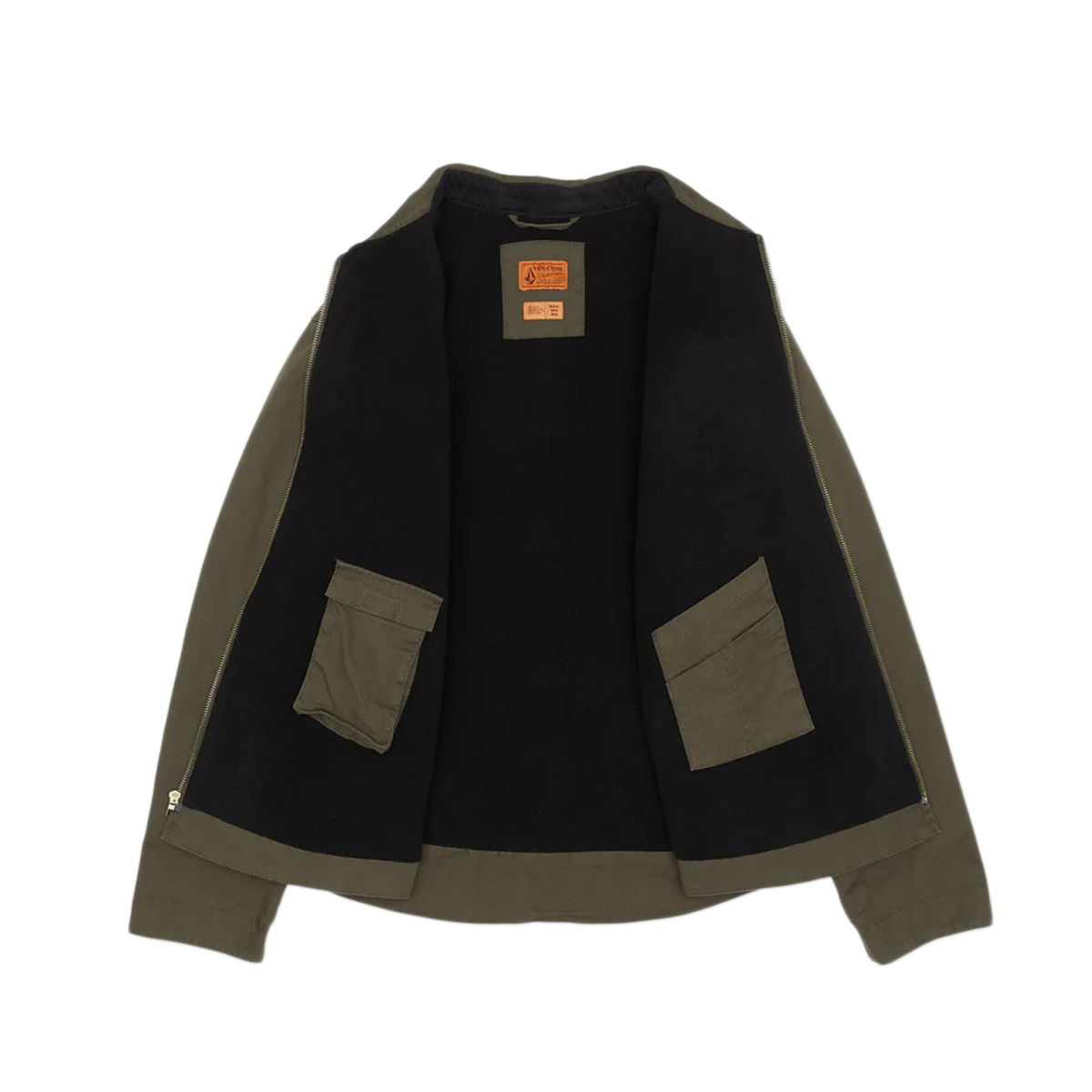 Volcom Workwear Heavy Duty Jacket for Men - Durable Water-Resistant Wren Coat for Outdoor Work & Winter Adventures