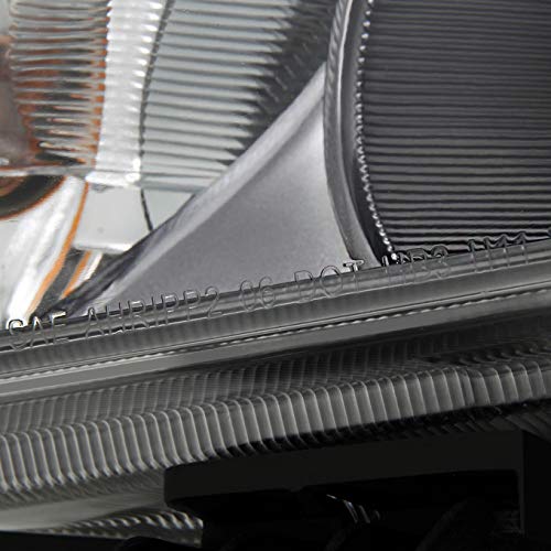 AKKON - Replacement Left Side Headlight for Nissan Murano SUV - Halogen Type Chrome Driver Headlamp - Perfect for Night Driving & Off-Road Adventures