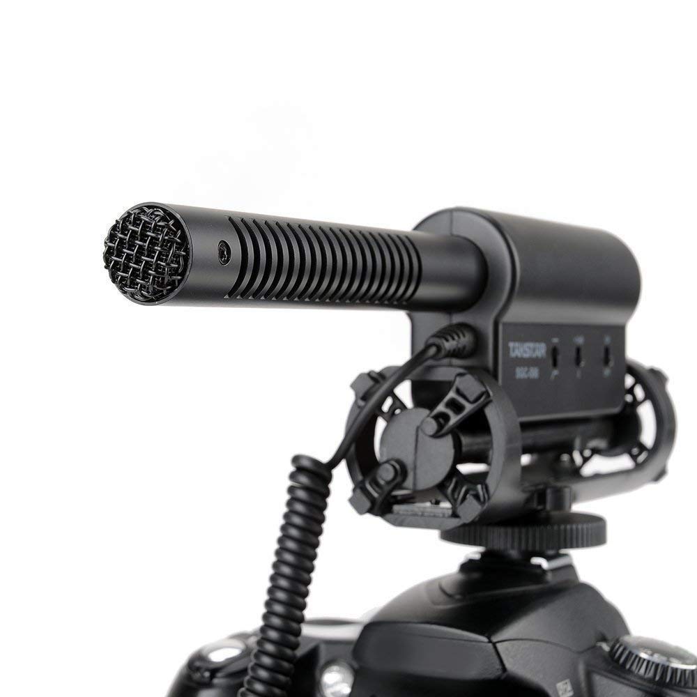 TAKSTAR SGC-598 Professional Shotgun Microphone for DSLR Cameras - Compatible with Nikon & Canon - Includes Furry Windscreen - Perfect for Interviews, Vlogging & On-Camera Recording (Open Box)