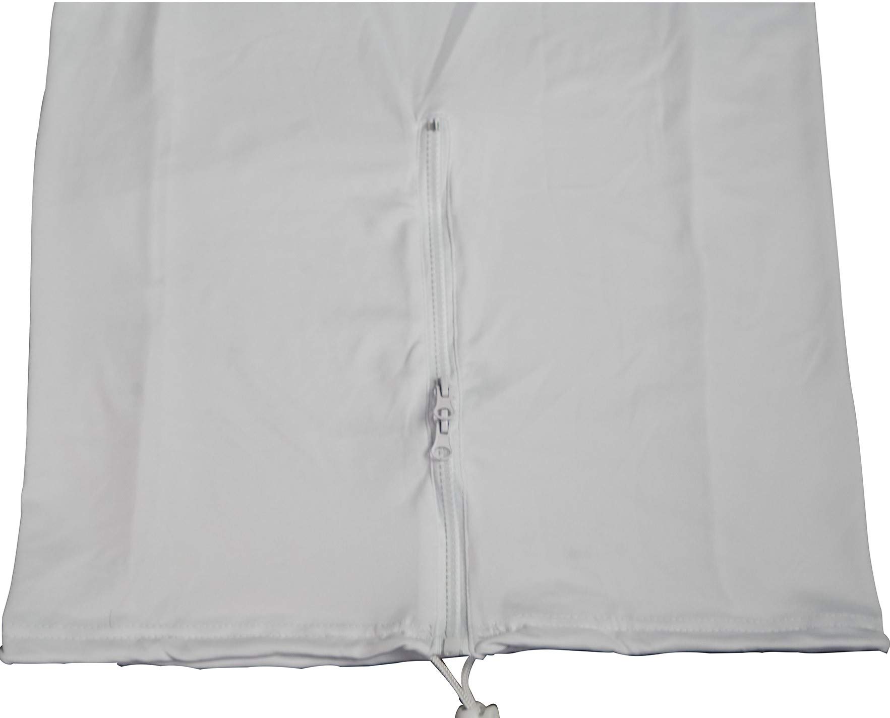 Rockville RSC128W White 12 Inch PA DJ Speaker Cover - Durable Scrims for Wedding, Church, Club Events - Perfect for Outdoor & Indoor Sound System Protection