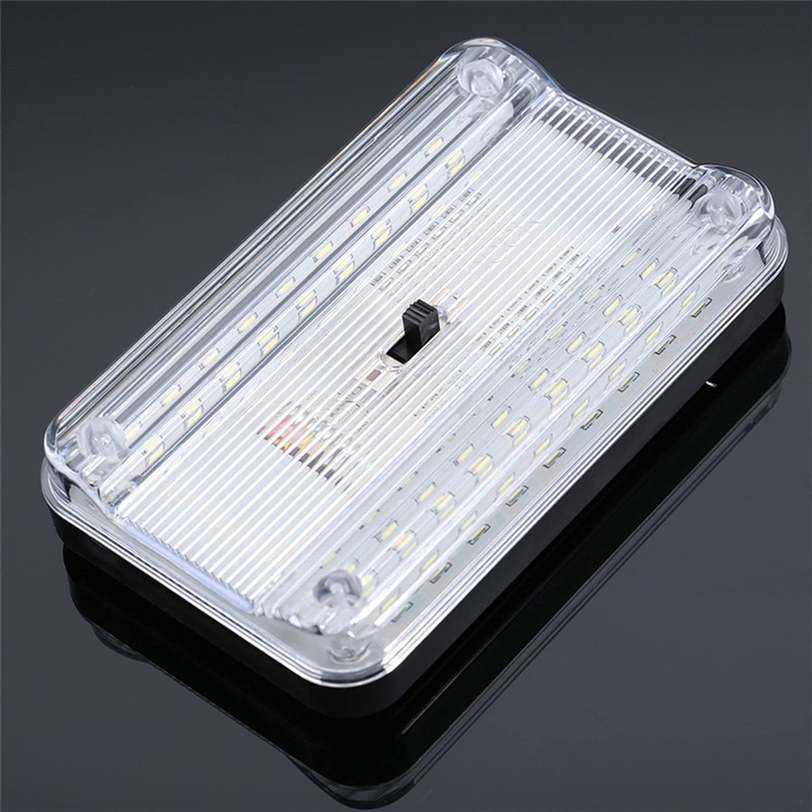 12V 36 LED Car Interior Dome Light - Super Bright White Roof Ceiling Lamp for Reading, Trunk & Night Driving | Universal Vehicle Cabin Lighting for Cars, Trucks, SUVs & Vans