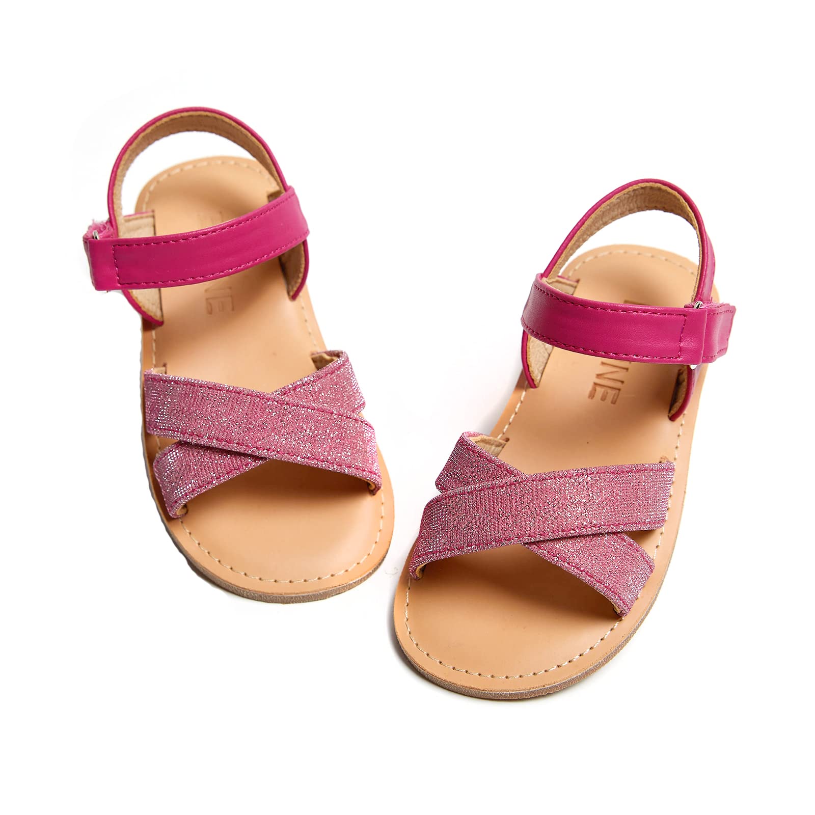 ESTINE Girls' Dress Sandals for Toddlers & Little Kids - Comfortable Party & School Shoes for Weddings, Easter, and Special Occasions