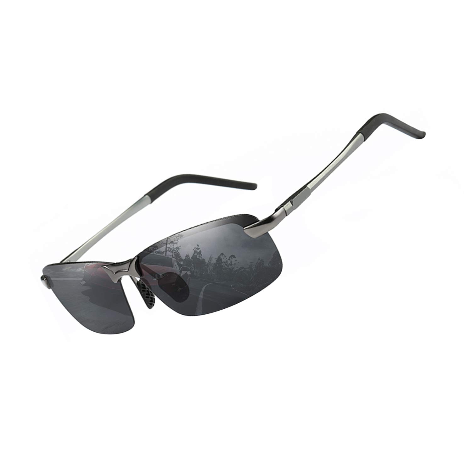 MOORAY Polarized Sports Sunglasses for Men - UV400 Protection, Lightweight & Shatterproof - Perfect for Cycling, Driving, Fishing & Outdoor Activities