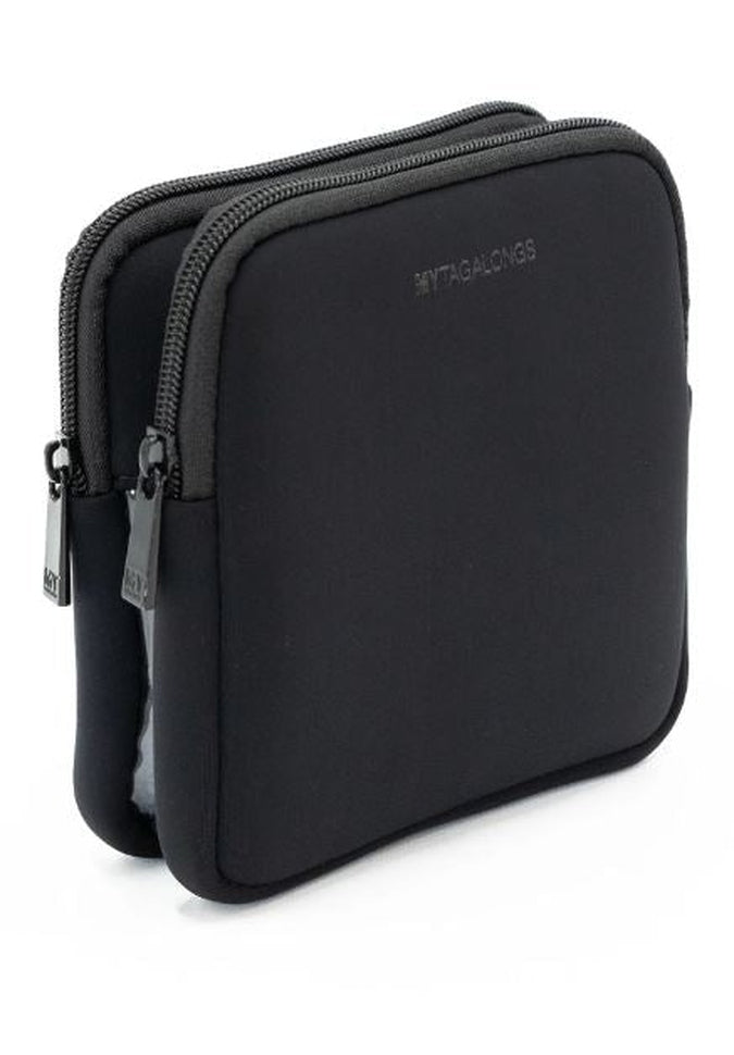 Mytagalongs Double Detachable Pouch - Waterproof Crossbody Bag with Adjustable Strap for Women | Perfect for Travel, Gym & Everyday Use