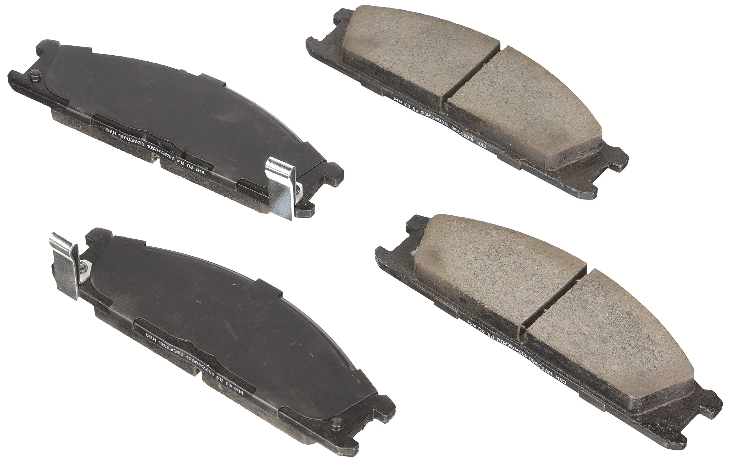 High-Performance 105.03330 Front Brake Pads for Cars & Trucks - Durable Friction Material, Quiet Operation - Ideal for Daily Commuting, City Driving & Highway Use