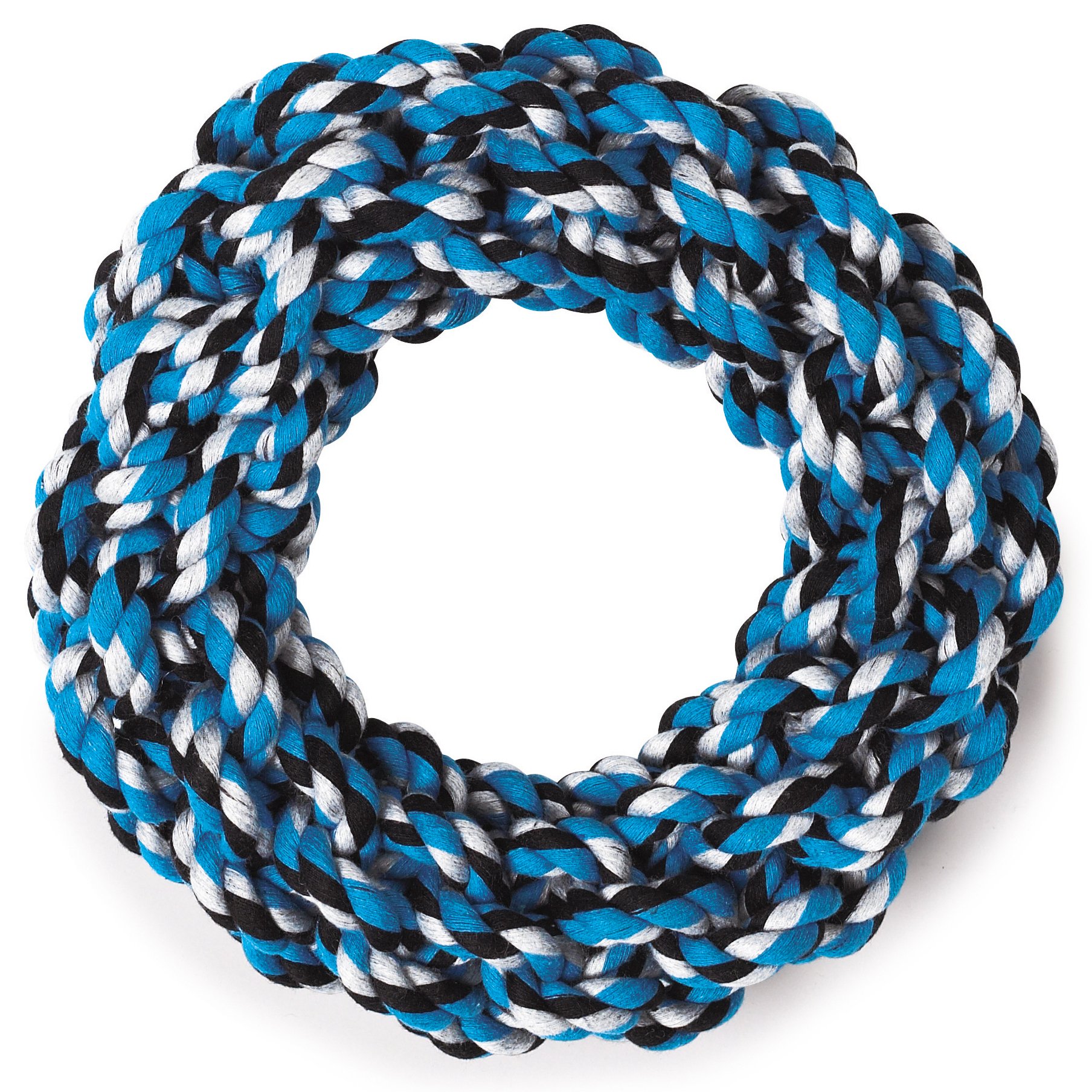10-Piece Durable Rope Dog Toy Pack in Blue - Perfect for Chewing, Fetch & Training - Great for Small, Medium & Large Dogs