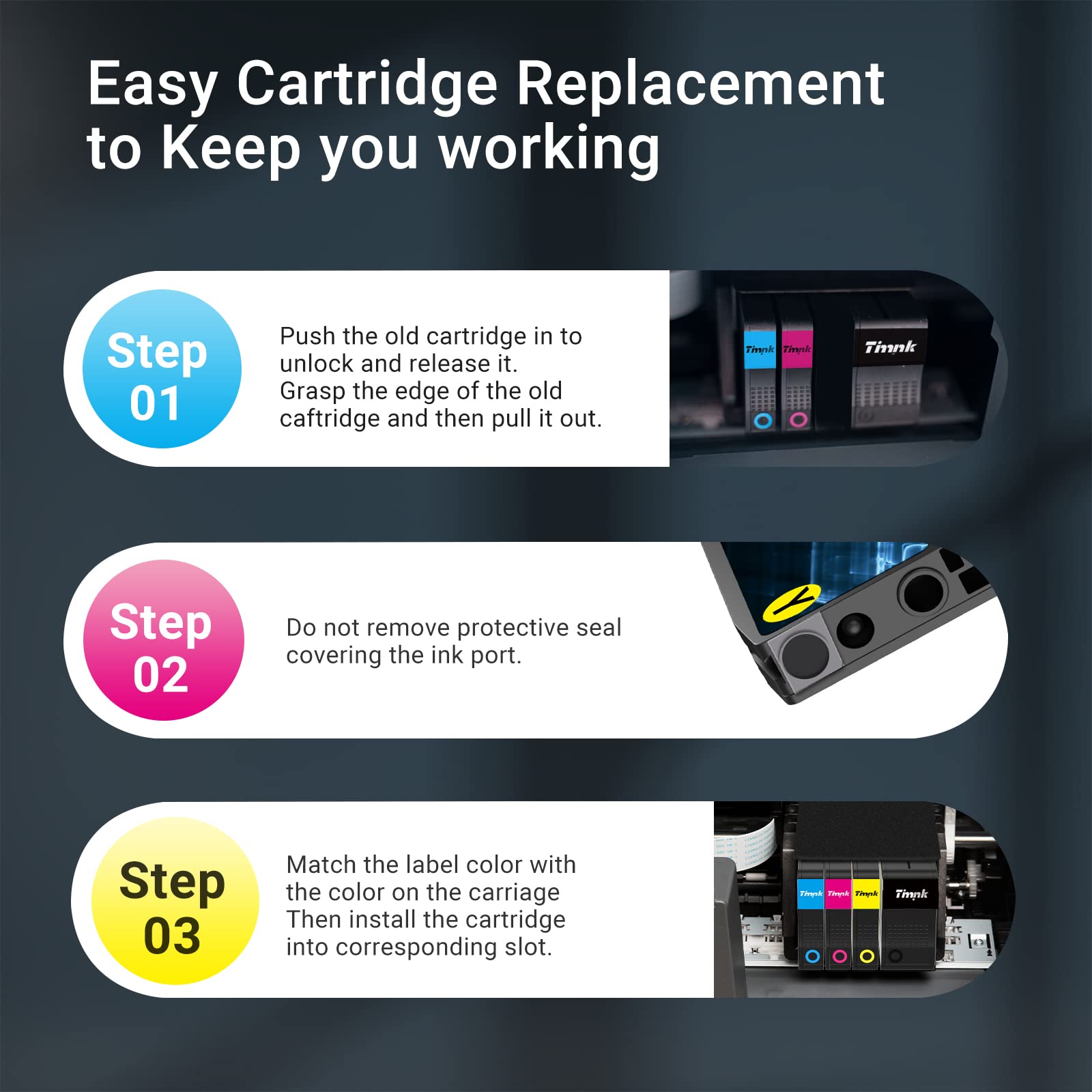 Remanufactured HP 910/910XL Ink Cartridge Combo Pack - High Yield Color Replacement for HP OfficeJet Printers | Perfect for Home Office Printing & School Projects