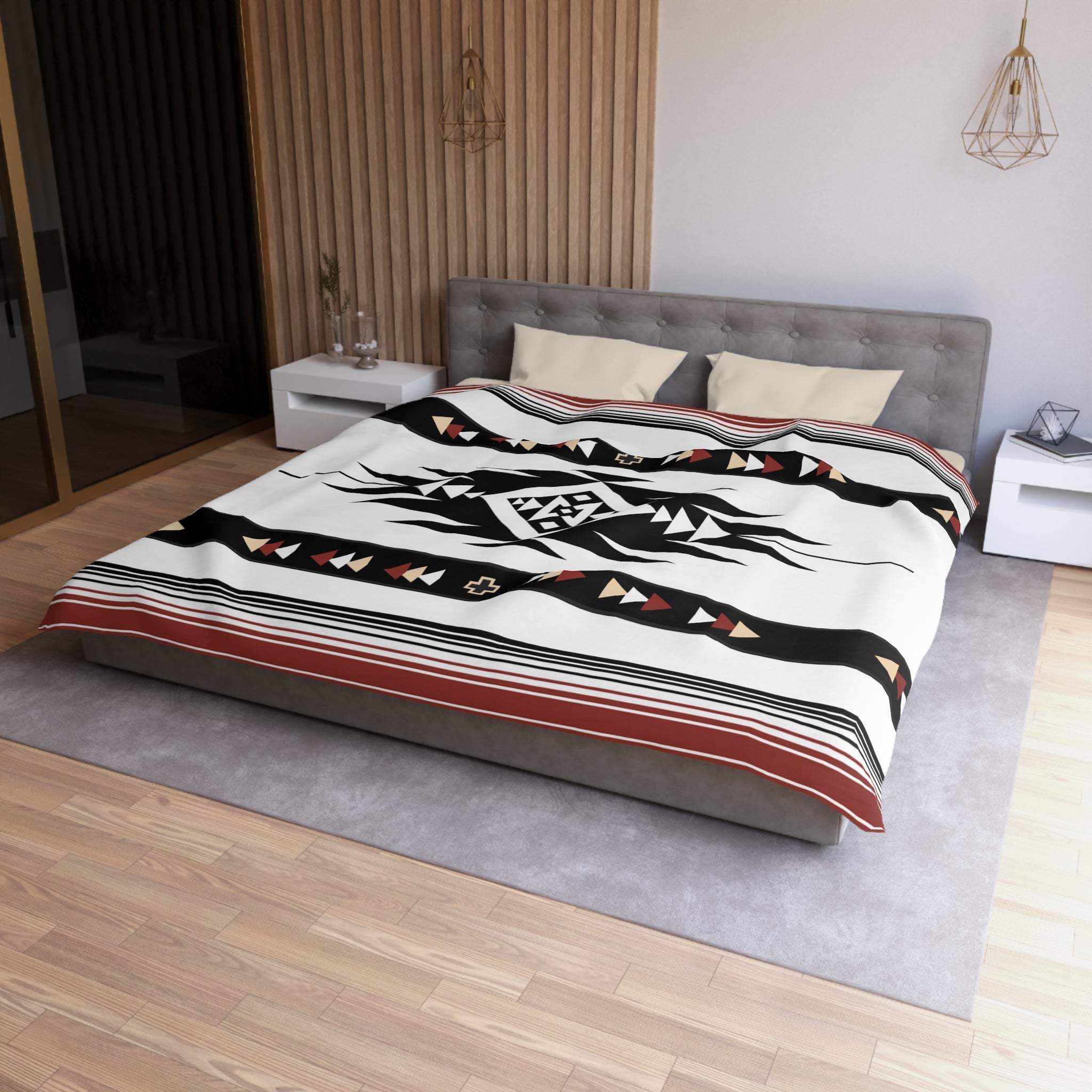Premium Microfiber Polyester Duvet Cover Set - Soft Queen King Size Bedding with Zipper Closure - Luxury Bedroom Decor for All Seasons | Perfect for Master Bedroom, Guest Room & Hotel Use
