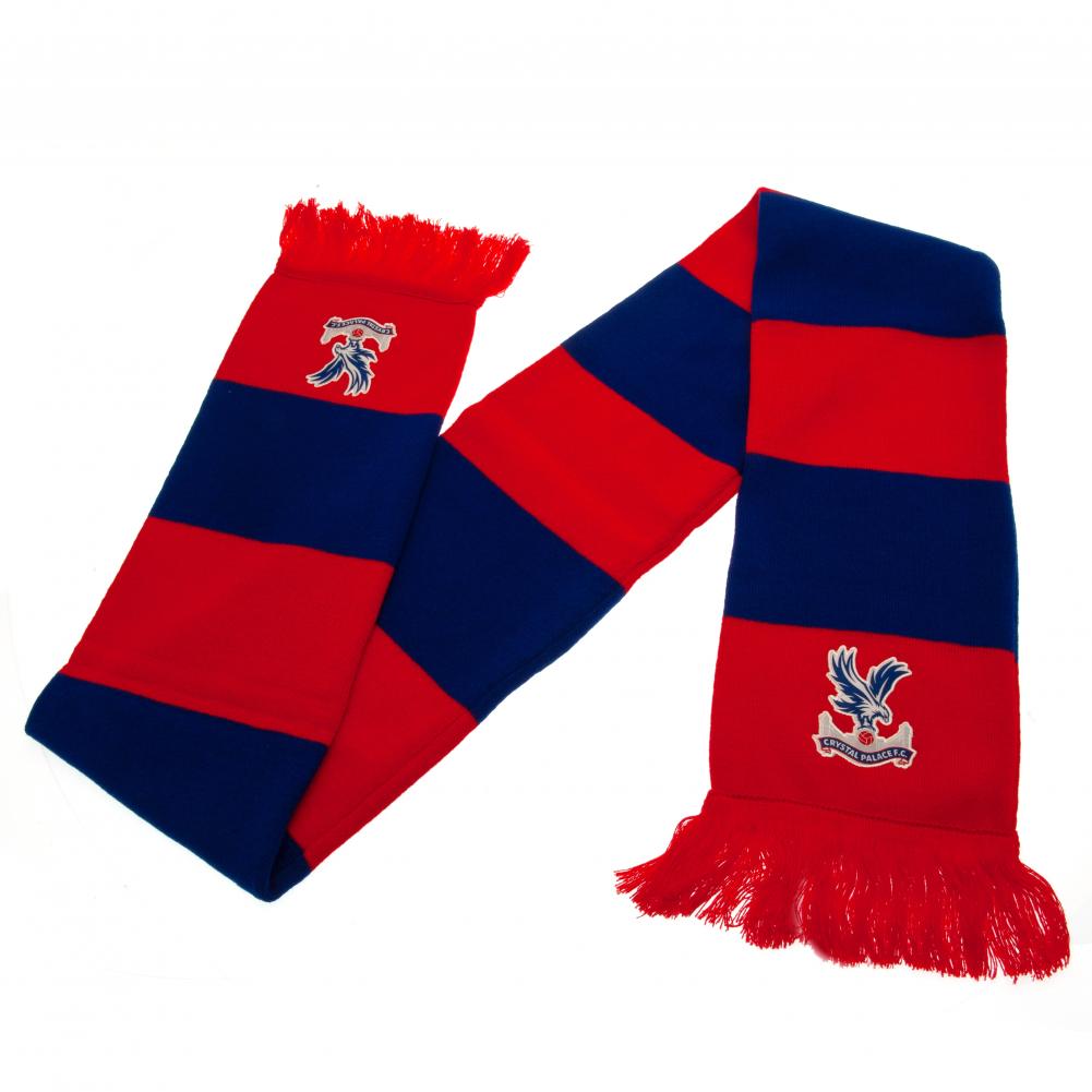Crystal Palace FC Bar Scarf - Official Football Team Fan Scarf for Men & Women - Perfect for Match Days, Pub Gatherings & Sports Events
