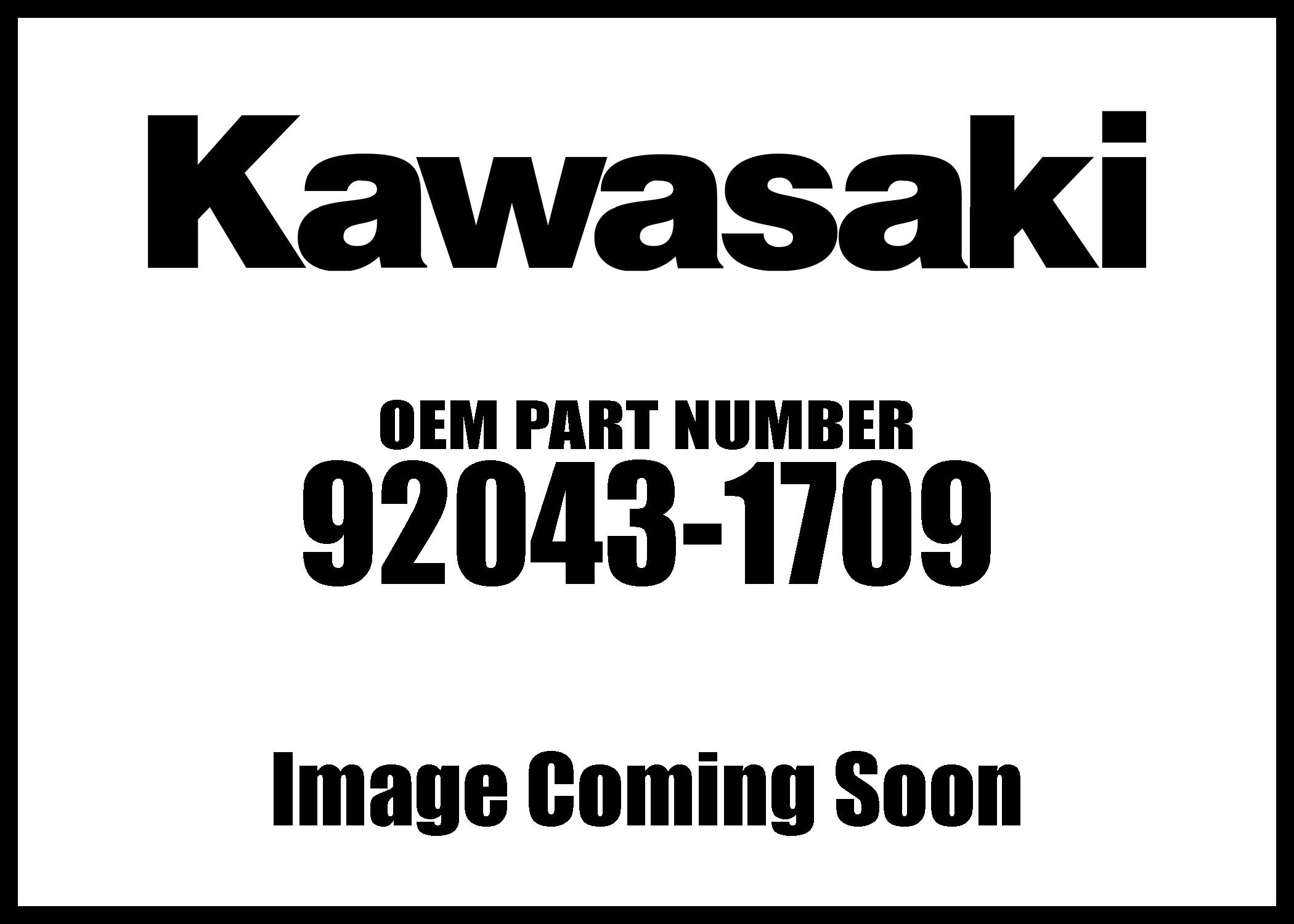 Kawasaki 92043-1709 OEM Ninja Vulcan Pin Pad Replacement Part for 2003-2020 Models - Perfect for Motorcycle Brake System Repair & Maintenance