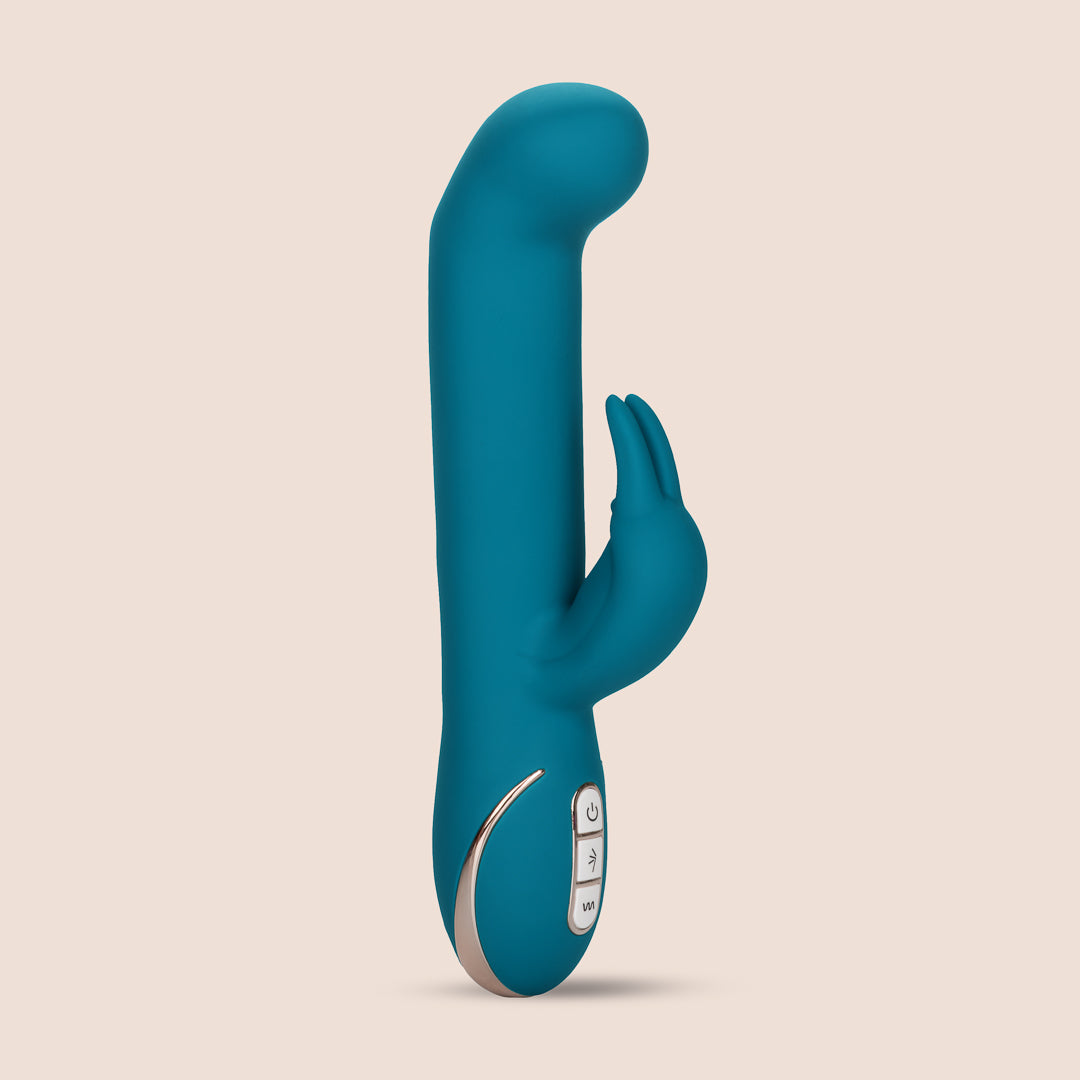 Jack Rabbit® Signature Silicone Rocking G Rabbit Vibrator - Dual Stimulation G-Spot & Clitoral Massager for Women - Perfect for Solo Play & Couples Intimacy