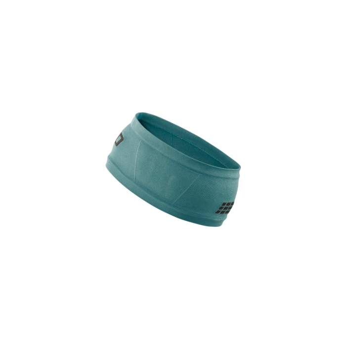 CEP Unisex The Run Headband v2 - Moisture-Wicking Sports Headband for Running, Cycling & Workouts - Blue/Grey - Stay Dry & Comfortable During Intense Exercise