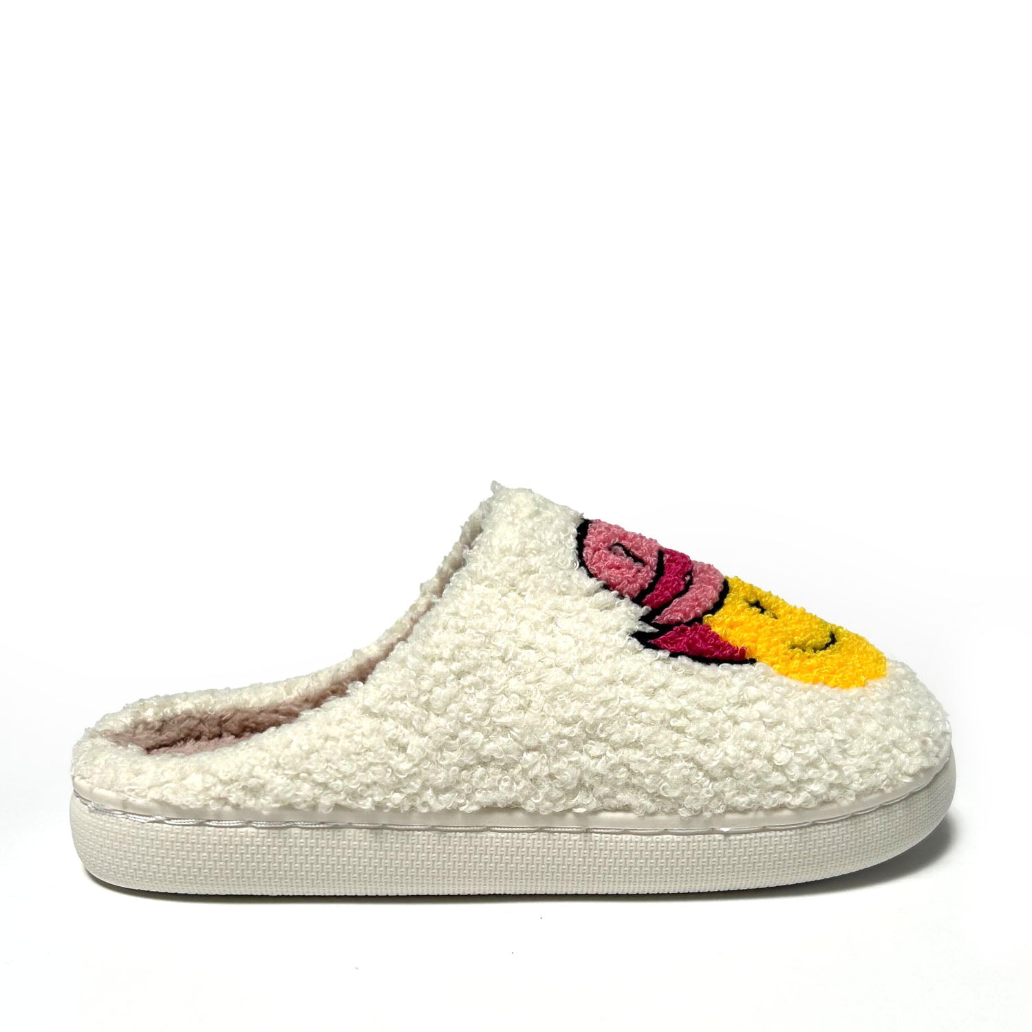 FLOOF Women's Happy Cowgirl Slippers - Soft Plush House Shoes for Women, Comfortable Indoor/Outdoor Slippers with Non-Slip Sole - Perfect for Home, Lounge, and Western Themed Parties