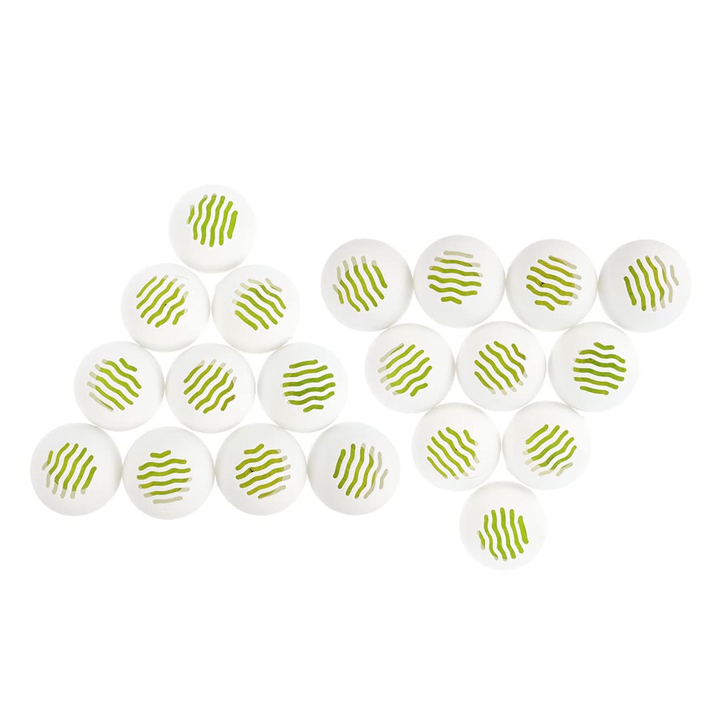 LUOZZY 20 Pack Shoe Deodorizer Balls - Long Lasting Odor Eliminator for Shoes & Sneakers - Perfect for Gym, Sports & Everyday Use