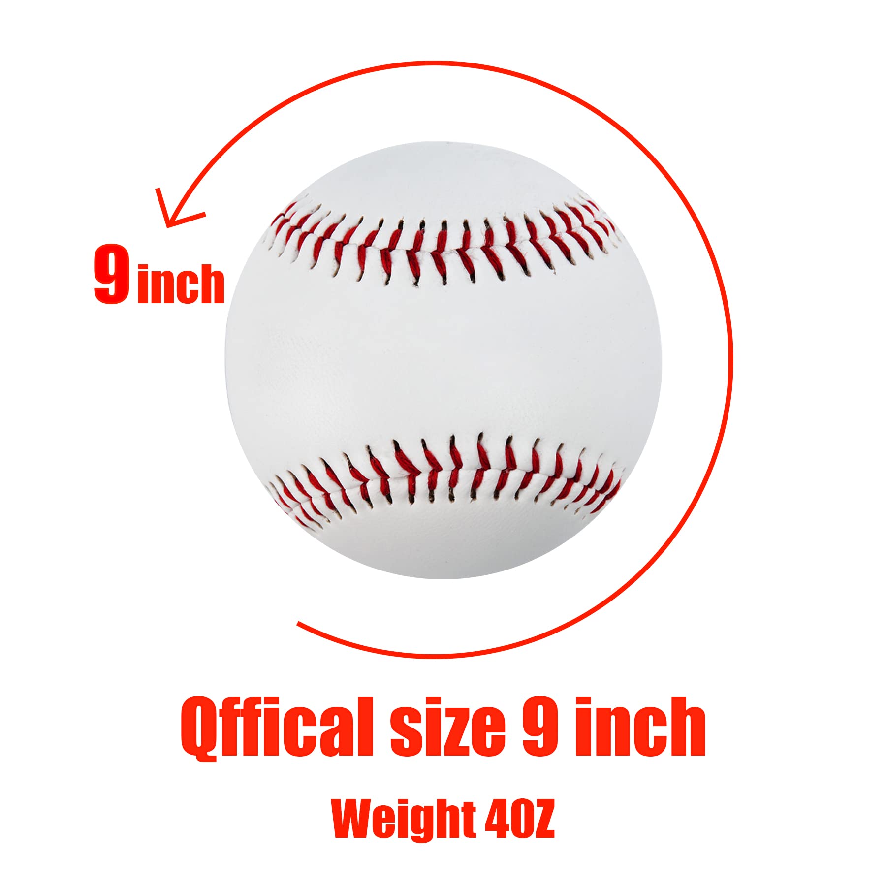 GKK 12 Pack Standard Size Teeballs - Unmarked Safety Baseballs for Kids Training, Batting Practice, Pitching & League Play | Soft T-Ball for Beginners, Autograph Collecting & Baseball Gifts | Perfect for Backyard Practice, Youth Leagues & Sports Enthusiasts