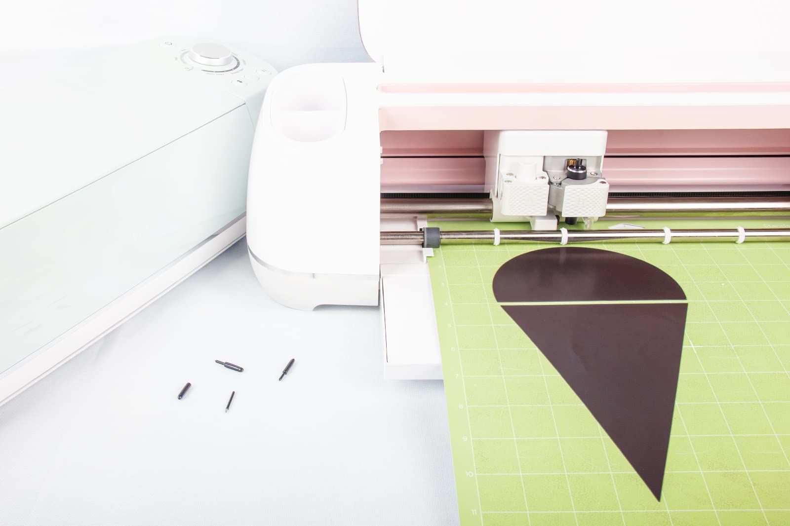 3 Pcs Deep Cut Blades for Cricut Maker 3/Maker/Explore 3/Air 2/Air/One - 60° Replacement Blades for Thick Materials - Compatible with Black Deep Point Housing - Perfect for Vinyl, Leather, Cardstock & Craft Projects