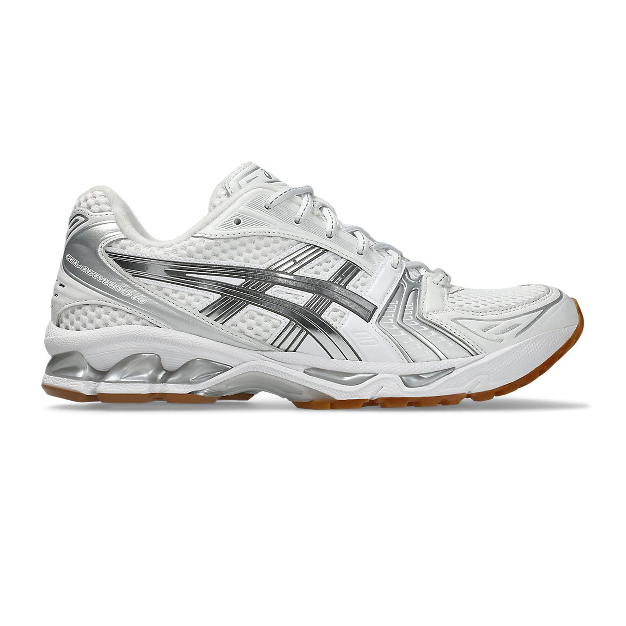 ASICS Gel Kayano 14 A.P.C. 'White Pure Silver' Running Shoes (2025) - Lightweight Cushioned Sneakers for Men & Women - Perfect for Jogging, Gym Workouts & Everyday Wear