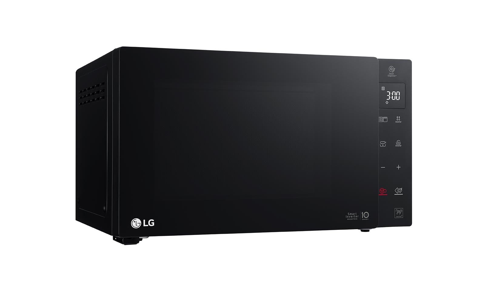 LG MH6535GIB Smart Inverter Microwave Oven with Quartz Grill, 25L Capacity, 1150W, Auto Programs, 5 Adjustable Power Levels - Smoked Black | Perfect for Small Kitchens, Dorms & Office Breakrooms