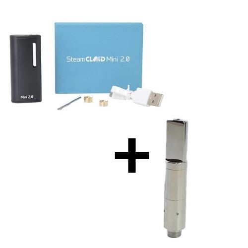 SteamCloud Mini 2.0 Portable Dry Herb Vaporizer - Compact & Discreet for On-The-Go Use | Perfect for Travel, Hiking & Outdoor Activities