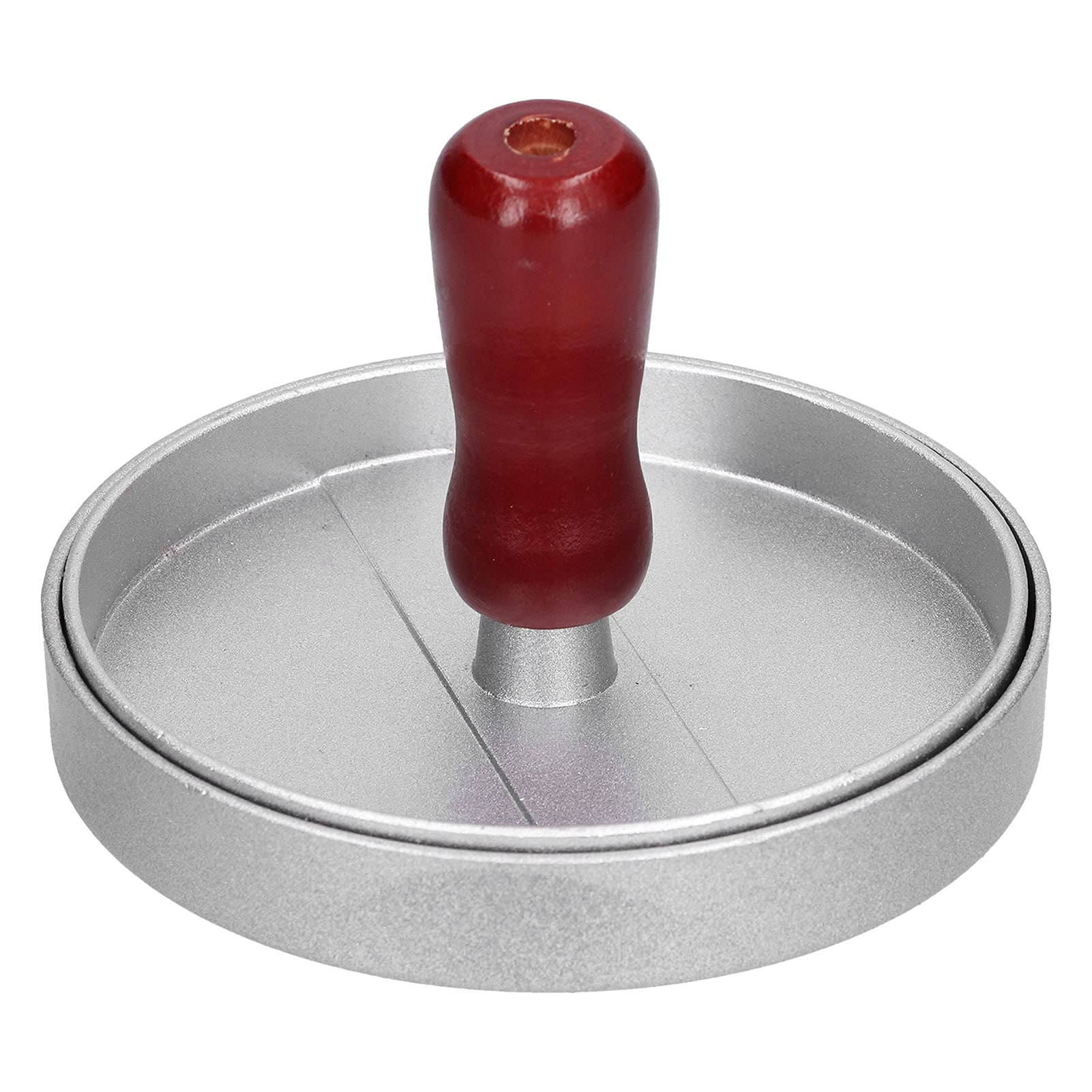 Non-Stick Aluminum Alloy Hamburger Press Mold 4.7x3.5x0.8in - Perfect for Beef, Meat Patty Making - Ideal for Grill, Griddle, BBQ & Home Kitchen Use