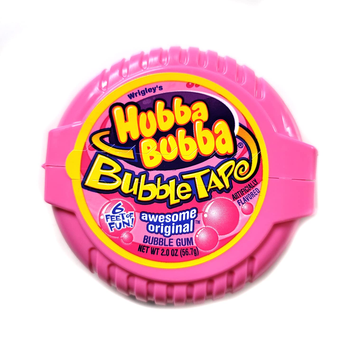 Wrigleys Bubble Tape Gum (2 Pack) - Long-Lasting Chewing Gum with 2 Free Gosutoys Stickers - Perfect for Parties, Gifts & On-the-Go Snacking