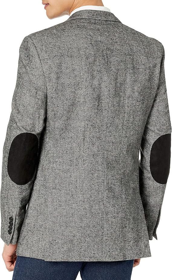 U.S. Polo Assn. Men's Wool Blend Sport Coat | Classic Slim Fit Blazer for Business & Casual Wear | Perfect for Office, Weddings & Special Occasions