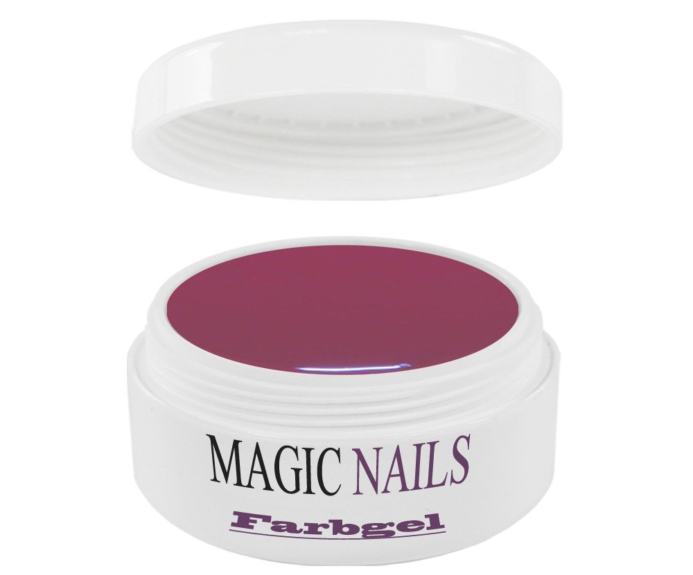 Magic Nails Blackberry Nail Gel Polish - 5ml Long-Lasting UV/LED Soak Off Gel for Manicures & Pedicures | Perfect for Salon, Home Use & Special Occasions