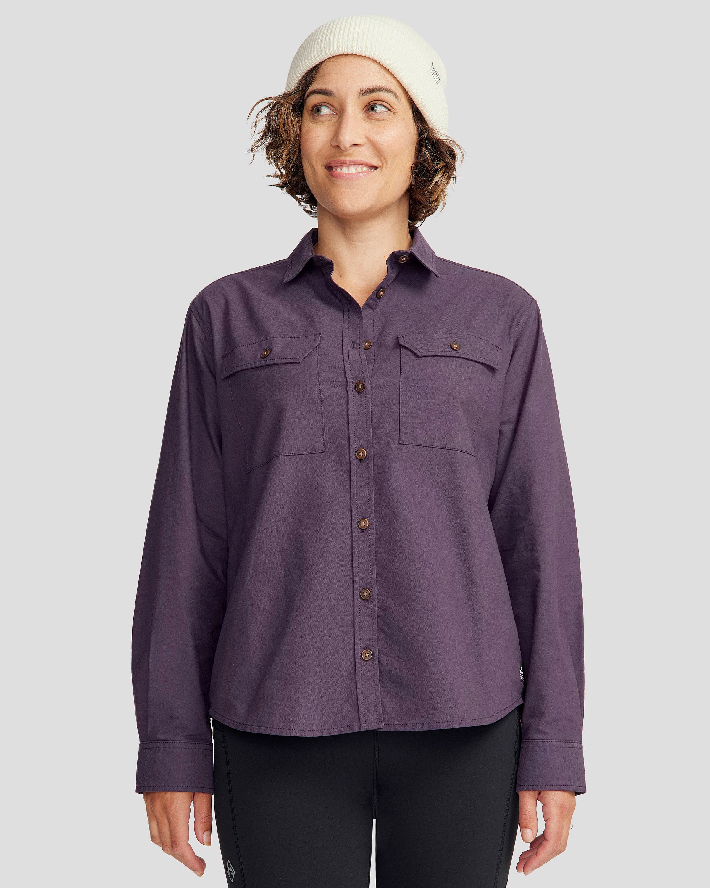 Vander HT Women's Long Sleeve Shirt - Comfortable Casual Blouse for Work & Everyday Wear | Orbit Collection