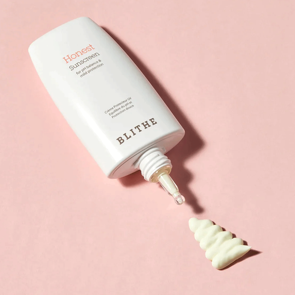 BLITHE UV Protector SPF50+ Honest Sunscreen 50ml - Lightweight Daily Face Sunscreen for Women & Men, Water-Resistant, Non-Greasy Formula - Perfect for Outdoor Activities, Beach & Travel