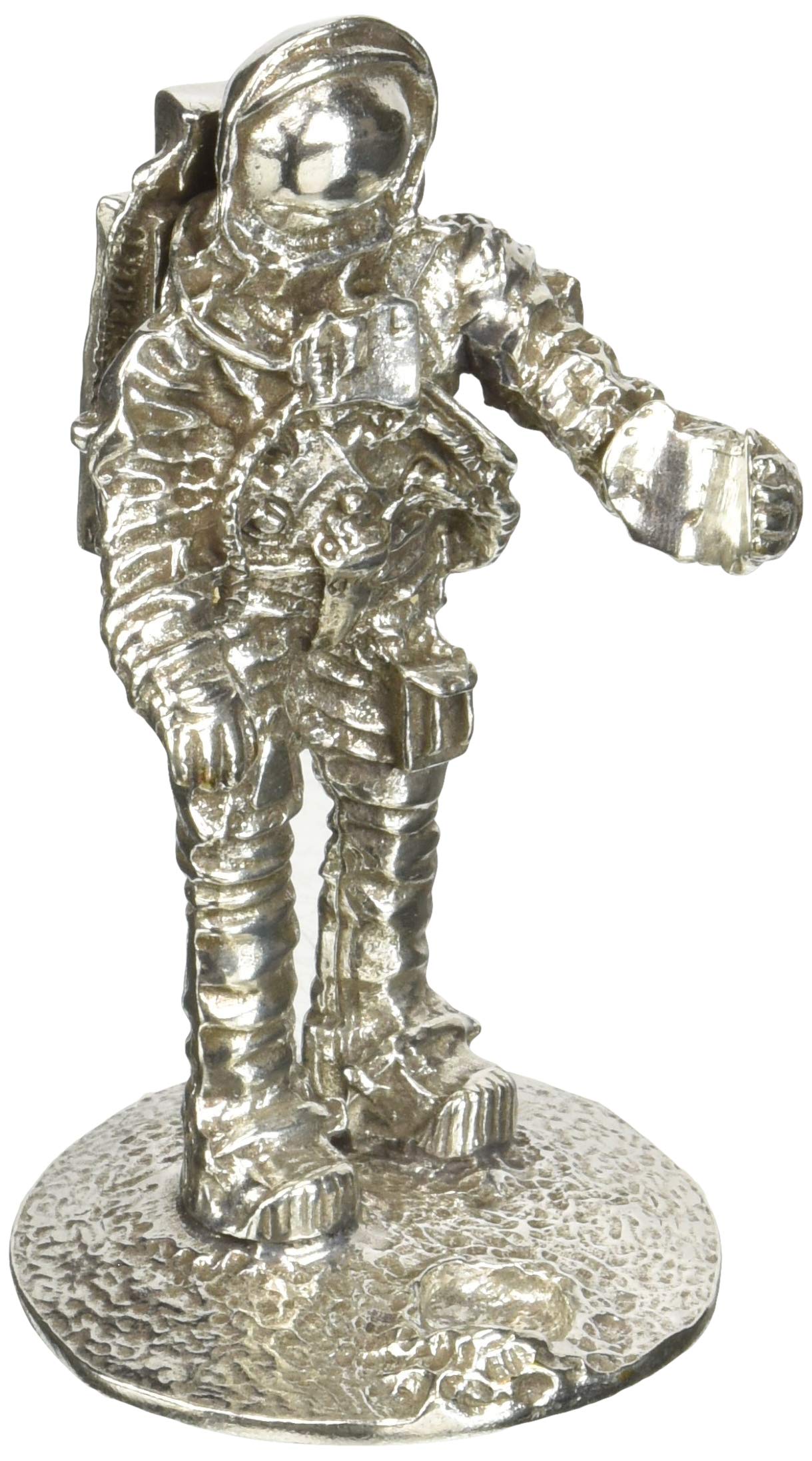 Jac Zagoory One Giant Step Astronaut Pen Holder - Unique Space-Themed Desk Organizer for Office, School & Home Decor - Perfect Gift for NASA Fans & Space Enthusiasts