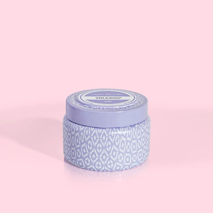 8.5oz Printed Travel Tin Candle - Aromatherapy Soy Wax Gift for Home, Office & Relaxation - Perfect for Travel, Gifts & Spa Nights