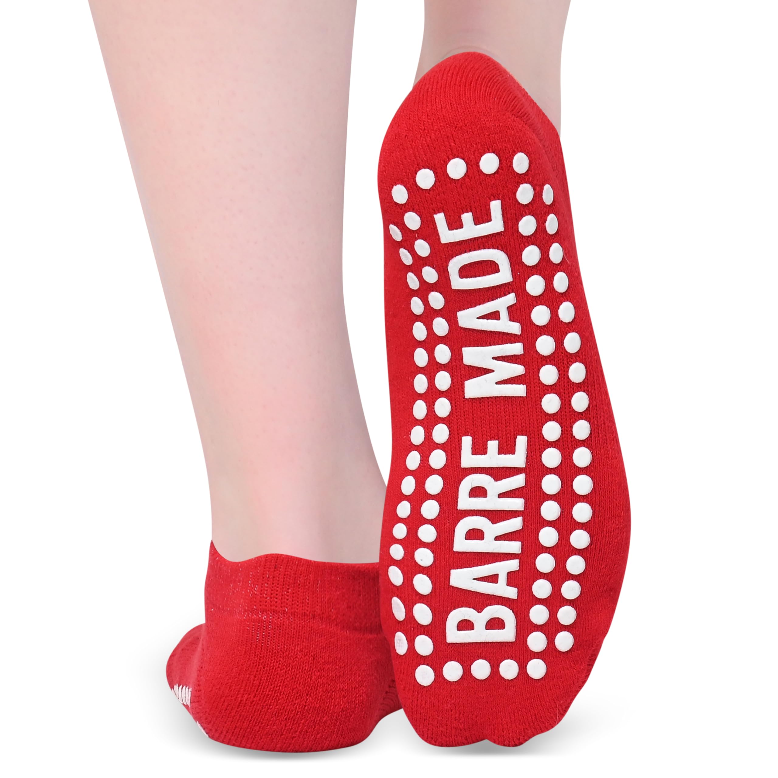 Non-Slip Sticky Grip Socks for Women - Perfect for Barre, Pilates, Lagree, Yoga & Dance - Stay Secure During Workouts & Home Fitness Sessions