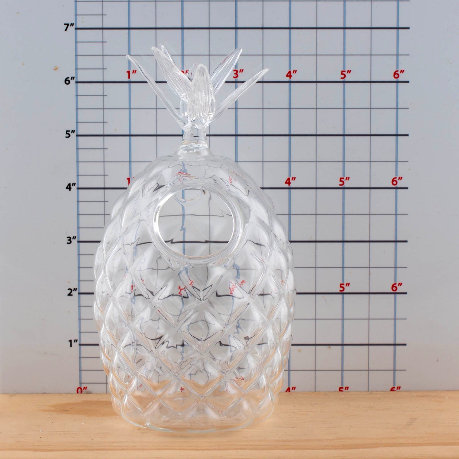 BarConic® 12 oz Glass Pineapple Tumbler - Perfect for Cocktails, Smoothies & Summer Drinks at Home or Parties
