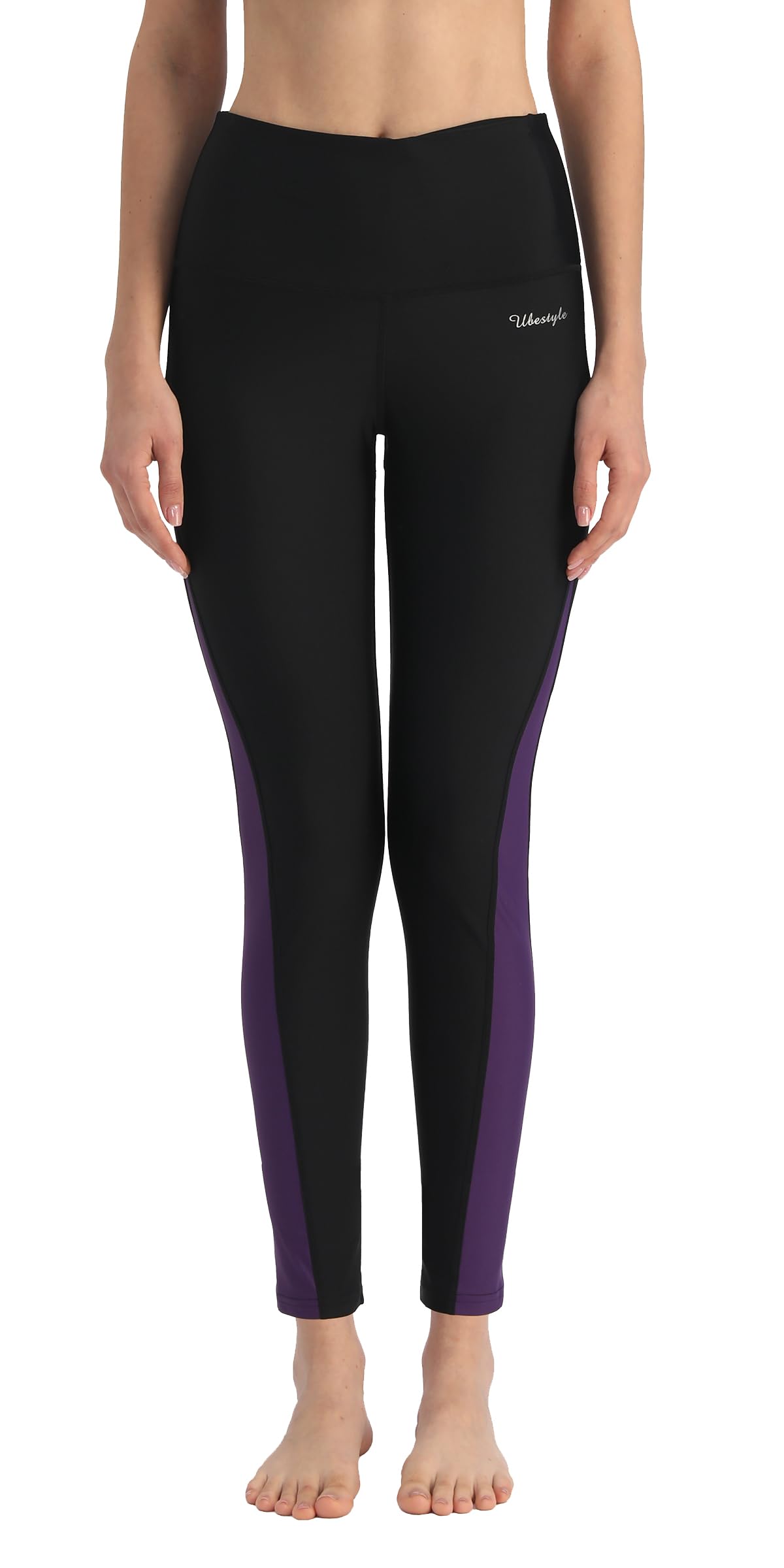 UPF 50+ High Waist Women's Swim Pants - Long Sun Protective Swim Leggings for Beach, Pool & Water Sports