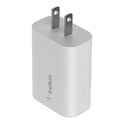 Belkin 25W USB C PD 3.0 Fast Charger - White | Compatible with iPhone 15/14/13, Samsung Galaxy S23/S22, iPad Pro & More | Perfect for Home, Office & Travel Charging