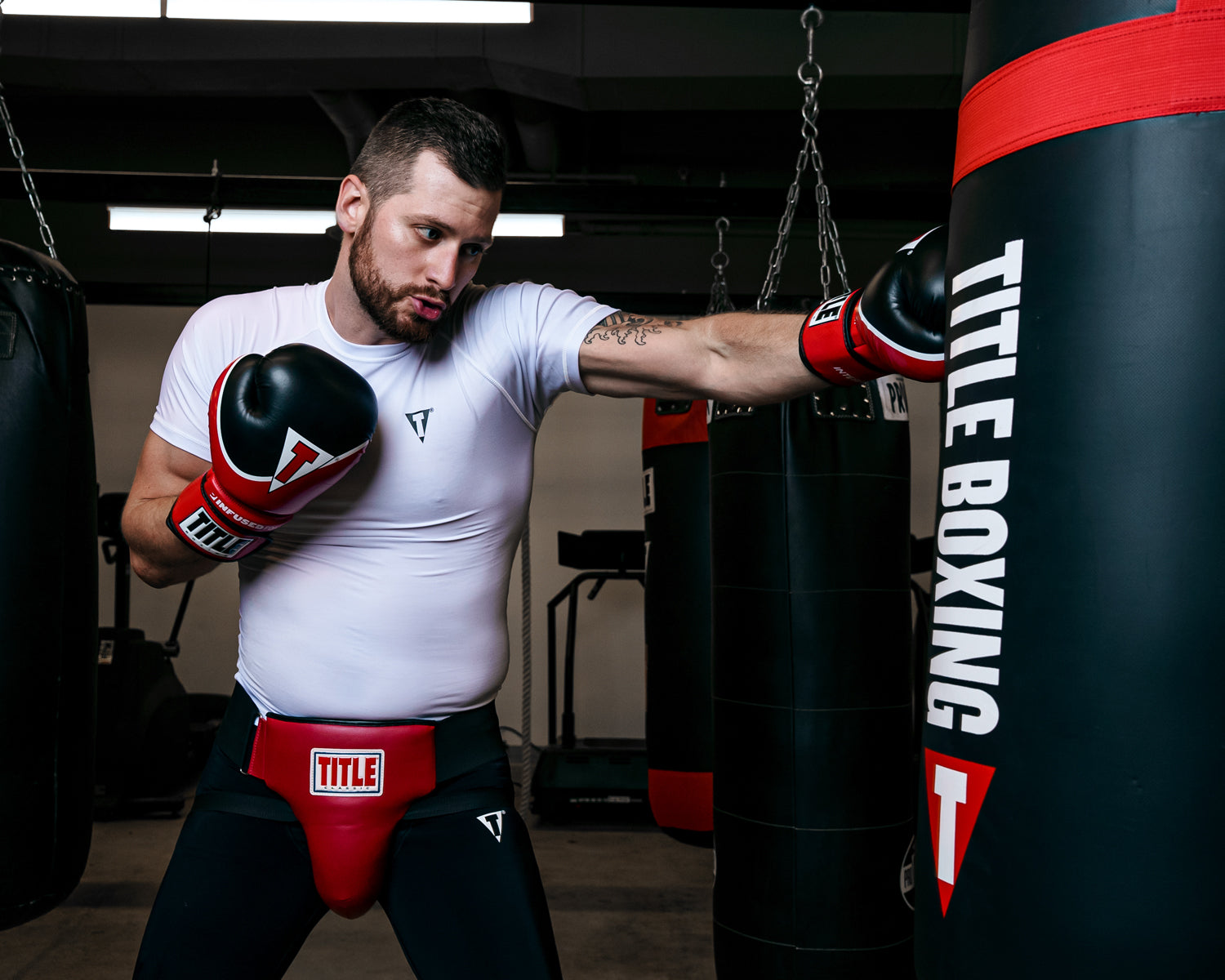 TITLE Boxing Infused Foam Training Gloves 2.0 - Premium Boxing Gear for MMA, Kickboxing & Fitness Workouts - Perfect for Sparring, Bag Work & Training Sessions