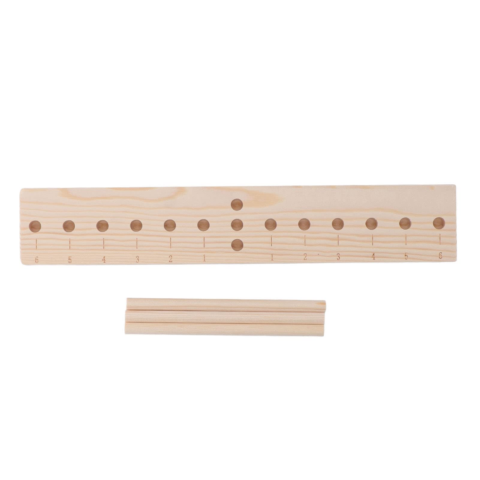 LANTRO JS Lightweight Oak Bow Maker with Adjustable Pins - DIY Craft Tool for Gift Wrapping, Christmas Decorations, Party Favors & Home Decoration Projects