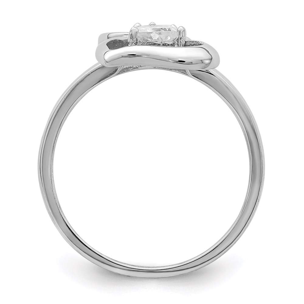925 Sterling Silver Cubic Zirconia Double Heart Ring for Women - Elegant Valentine's Day, Anniversary & Birthday Gift for Her - Perfect for Romantic Dates, Proposals & Special Occasions