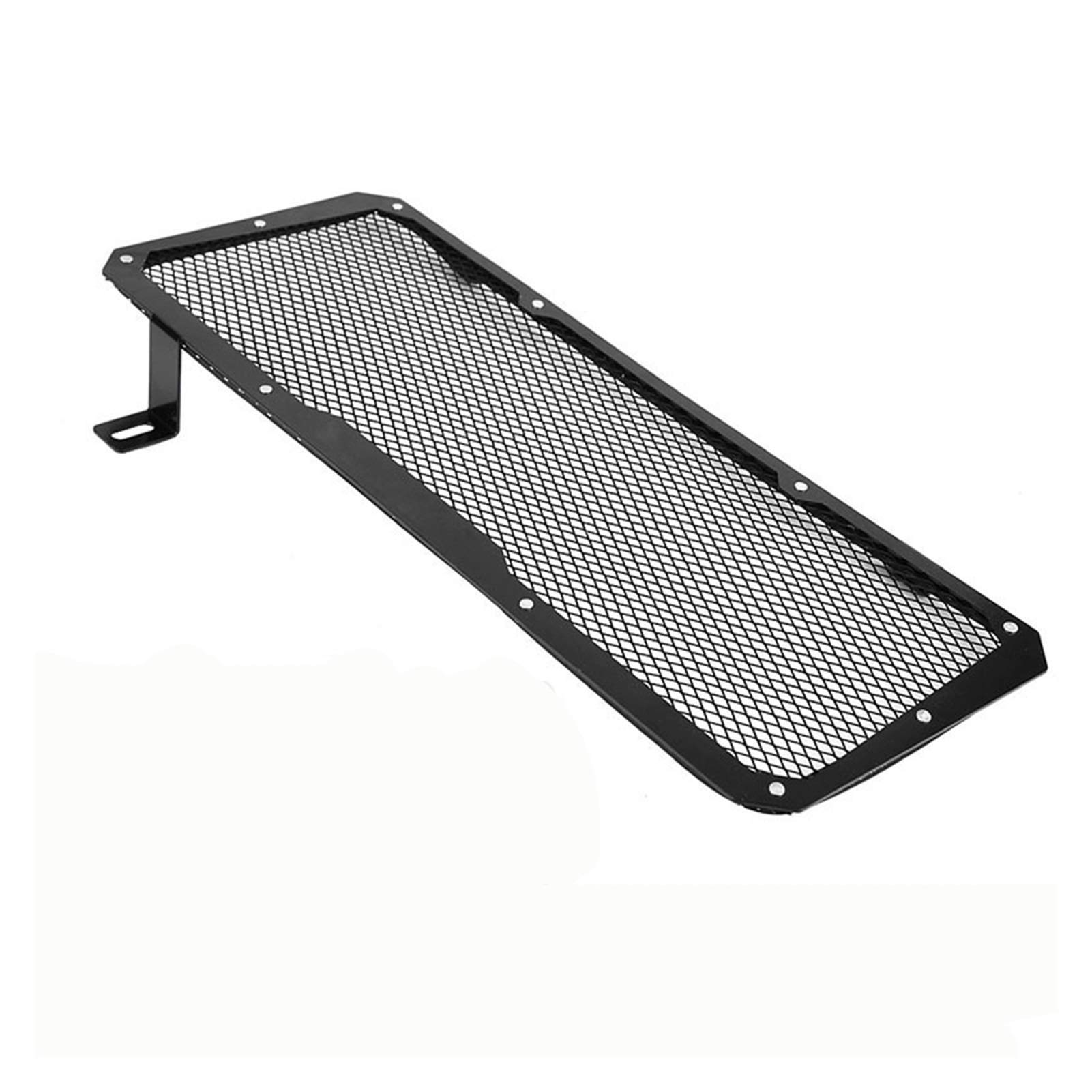 Universal Black Motorcycle Radiator Grille Guard Cover - Fits Kawasaki Versys 650 (2015-2018) | Engine Protection & Style Upgrade | Perfect for Off-Road Riding & Daily Commuting