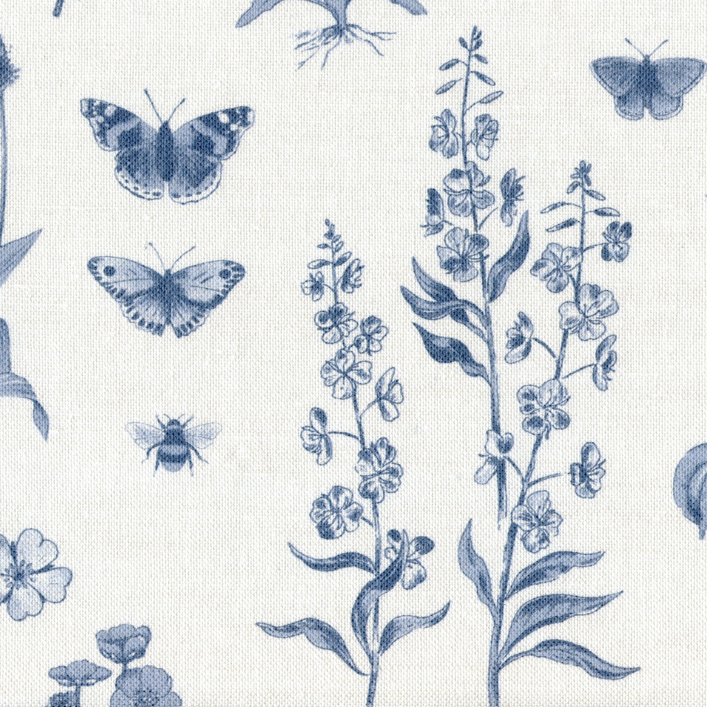 Field Study Fabric Bute Blue - Premium Outdoor & Adventure-Ready Textile for Hiking, Camping, and Travel Gear