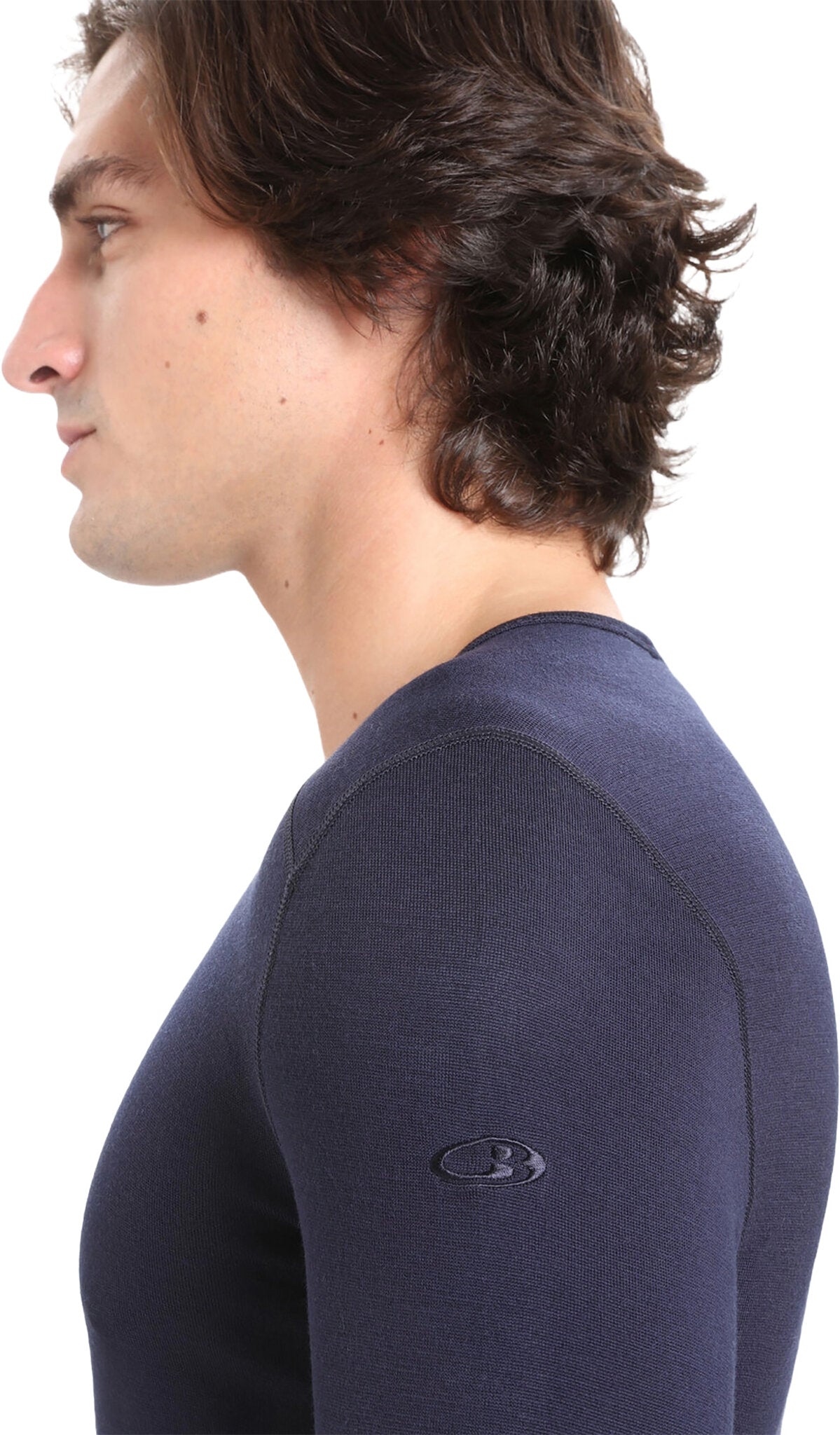 260 Tech LS Crew Baselayer for Men - Long Sleeve Thermal Underwear, Moisture Wicking & Odor Control - Perfect for Cold Weather, Hiking, Skiing & Outdoor Activities
